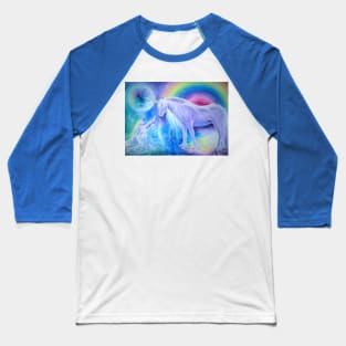 Princess and unicorn Baseball T-Shirt